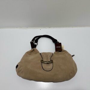 Brand new with tags Cole Haan medium suede bag